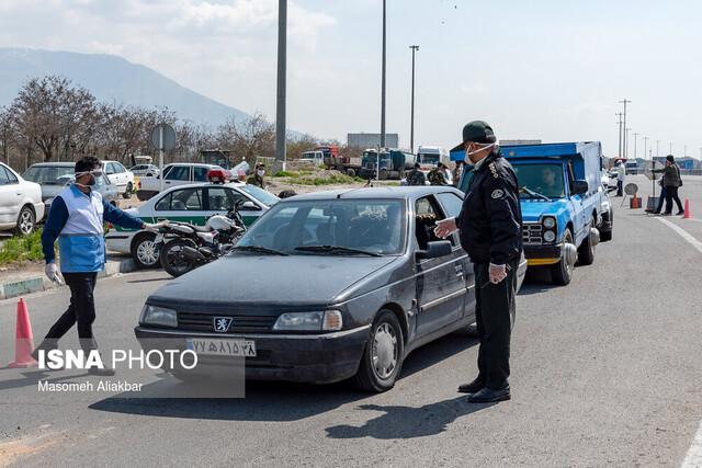 اعمال قانون 1011 دستگاه خودرو در مشهد در طرح فاصله گذاری اجتماعی