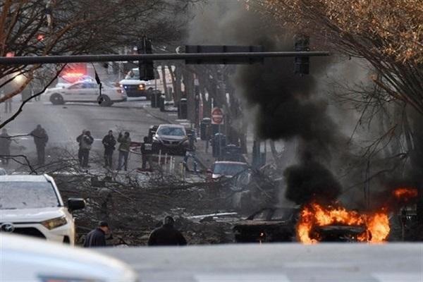 پلیس آمریکا: انفجار در نشویل عمدی بود
