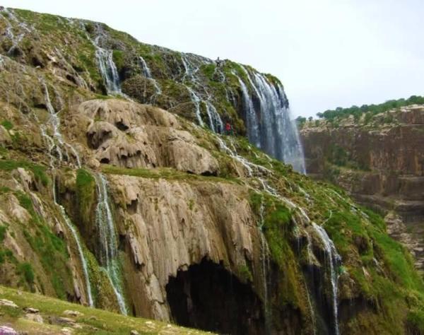 آبشار شور و نمکین کمردوغ