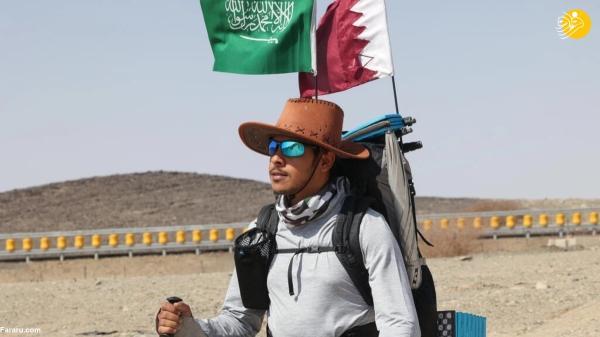 سفری در بیابان؛ یک طرفدار پیاده در راه جام جهانی 2022