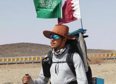 سفری در بیابان؛ یک طرفدار پیاده در راه جام جهانی 2022