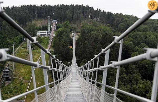 طولانی ترین پل معلق دنیا؛ آیا جرأت عبور از آن را دارید؟